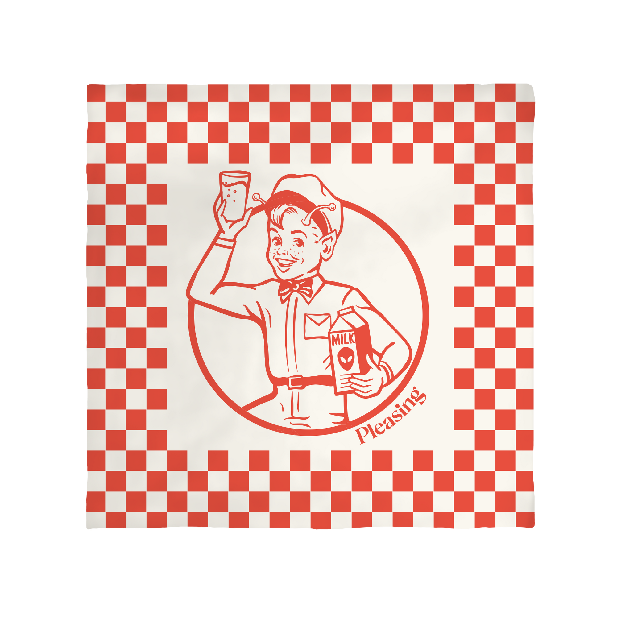 The AstroMilk Man Bandana | Red