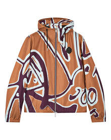 Berluti | Men | Tall Neckline Sweatshirt | Clay Orange x Purple