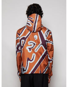 Berluti | Men | Tall Neckline Sweatshirt | Clay Orange x Purple