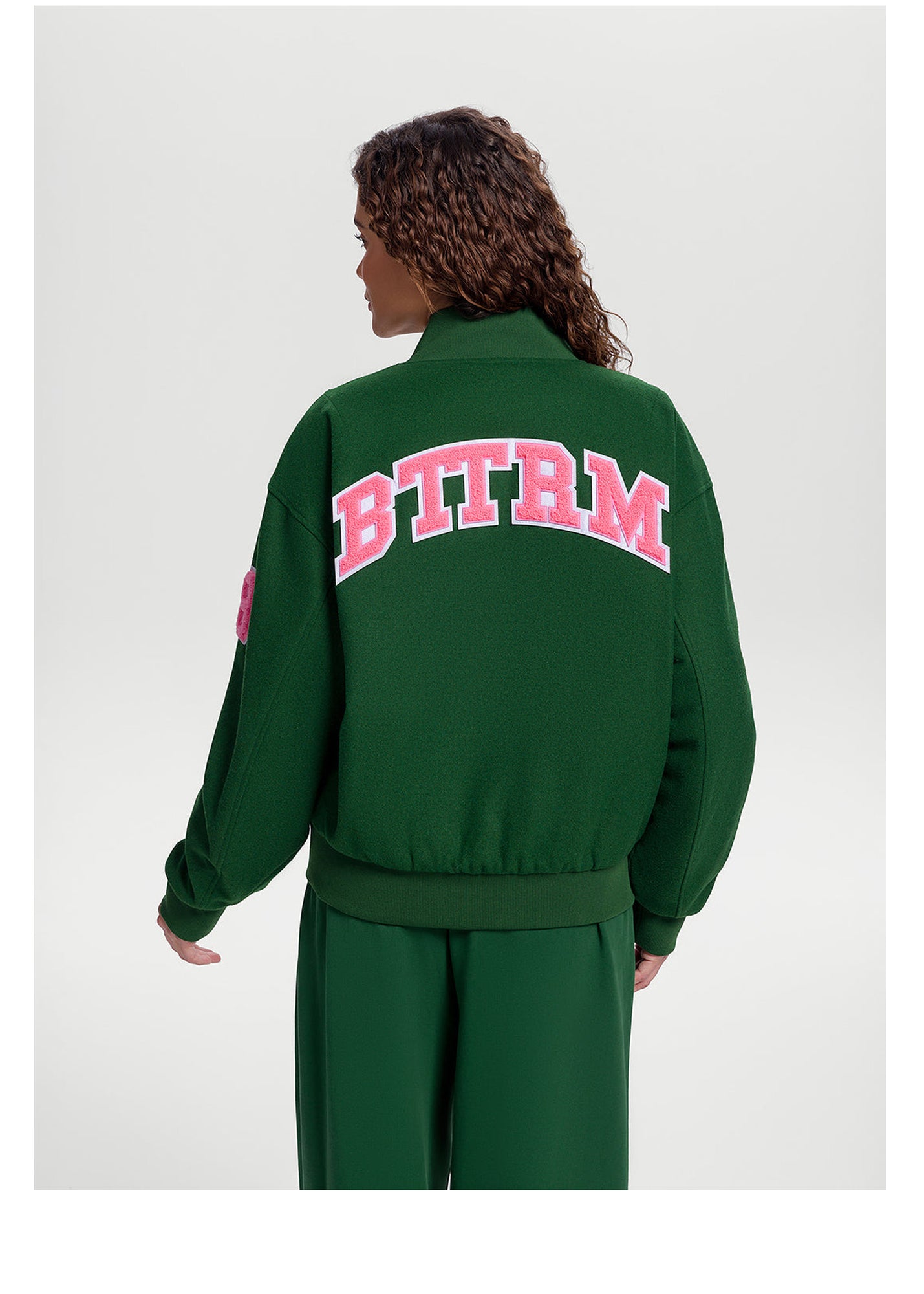 Better League Varsity Jacket | Urban Green