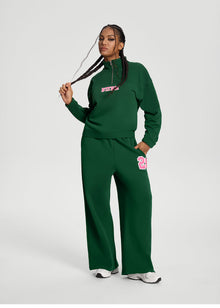 Better League Zip Sweatshirt | Urban Green