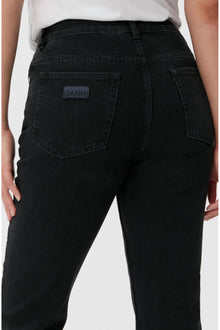 Betzy Cropped Jeans | Washed Black/Black
