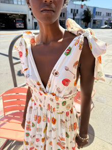 Monroe Dress | Caviar Dreams White