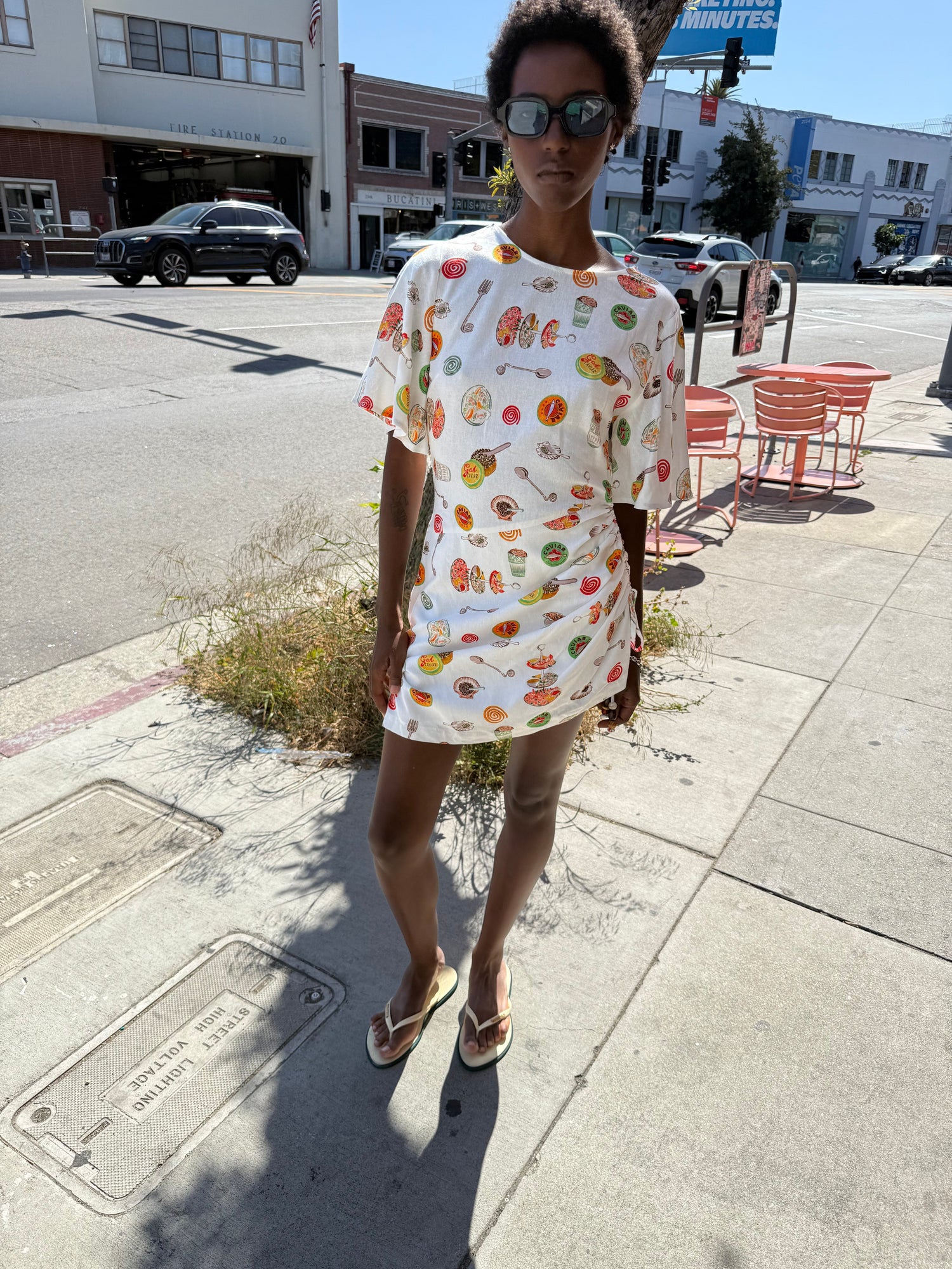 Belle Dress | Caviar Dreams White