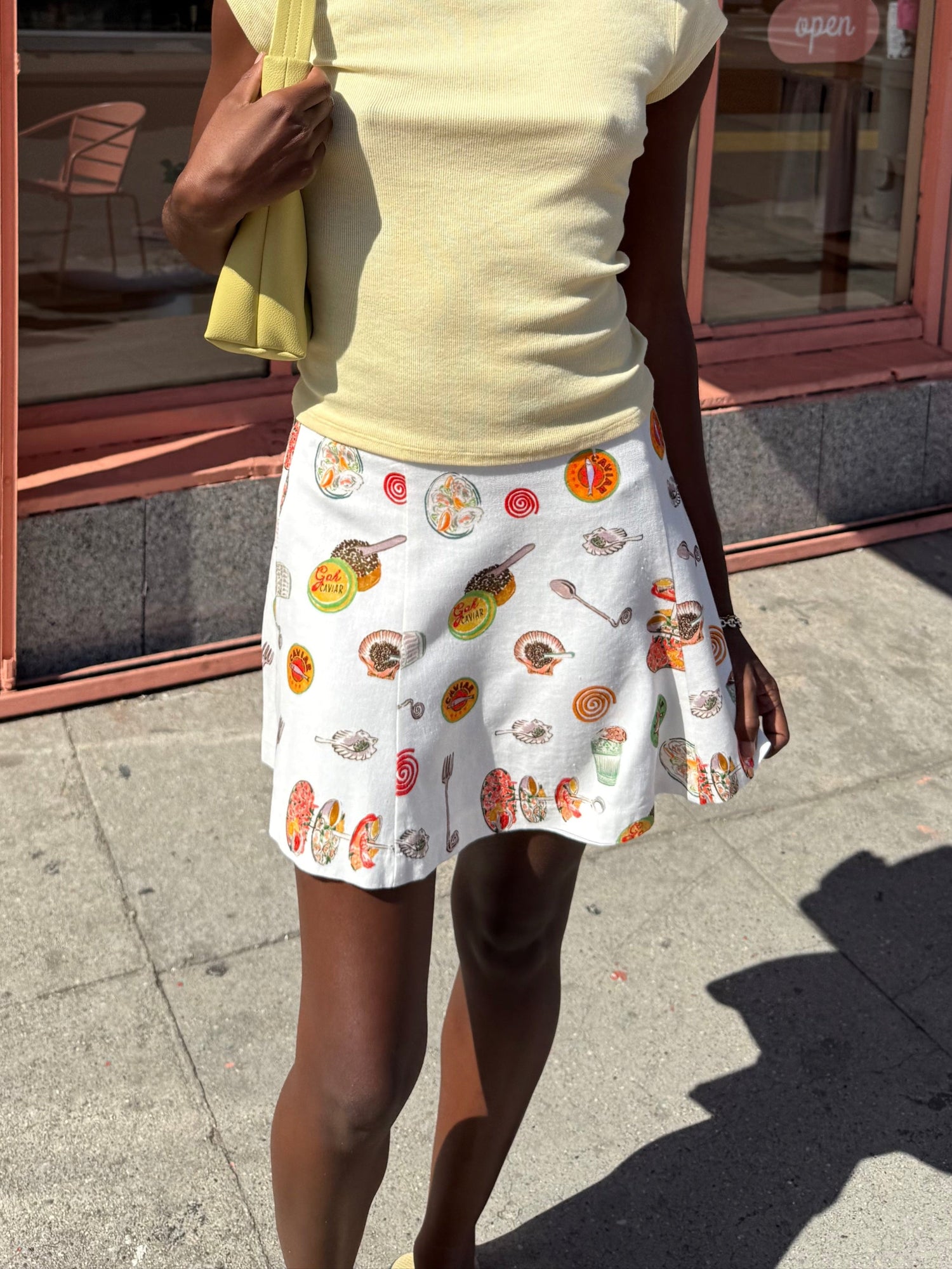 Star Skirt | Caviar Dreams White