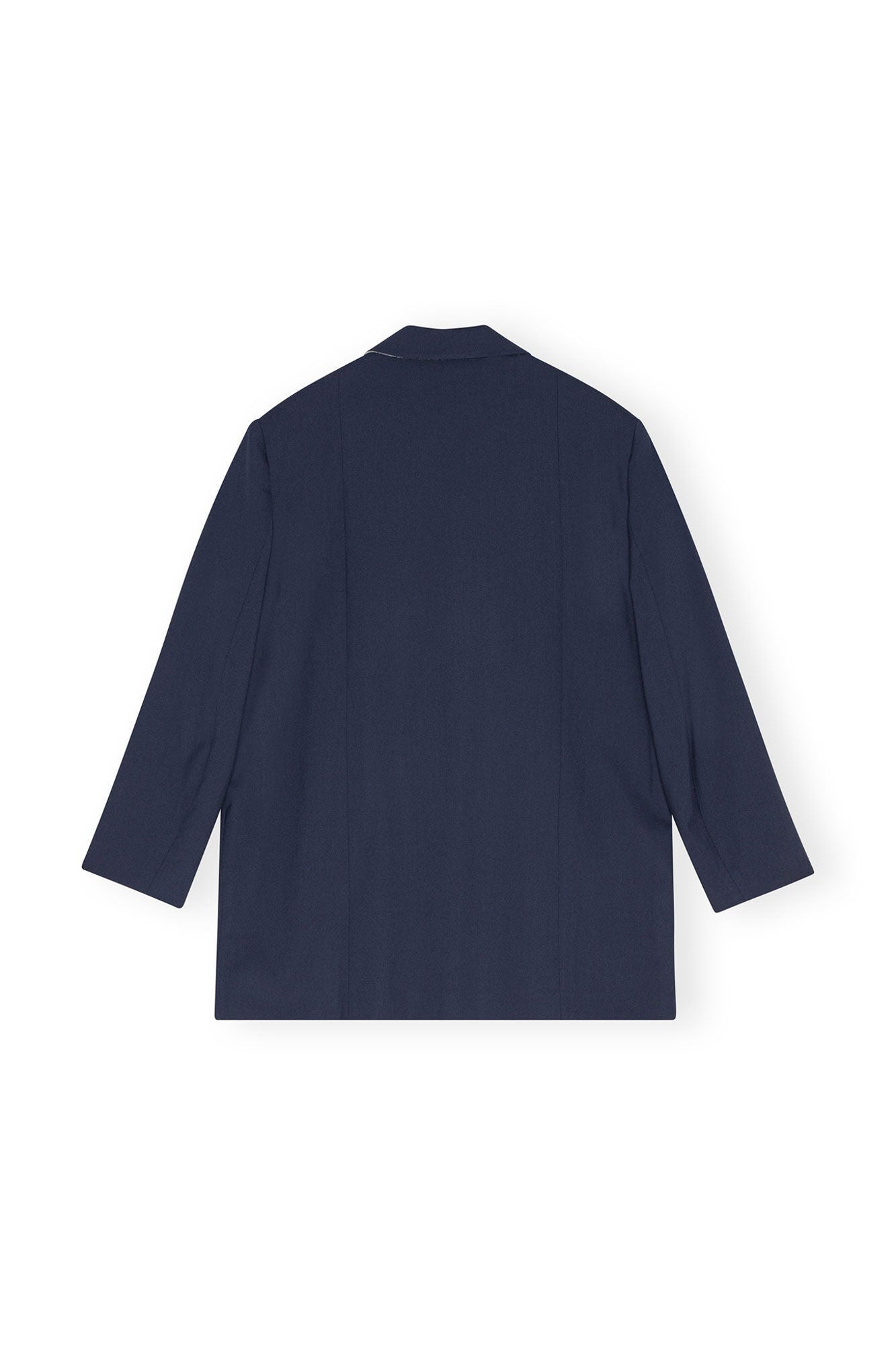 Blue Light Oversized Blazer | Sky Captain