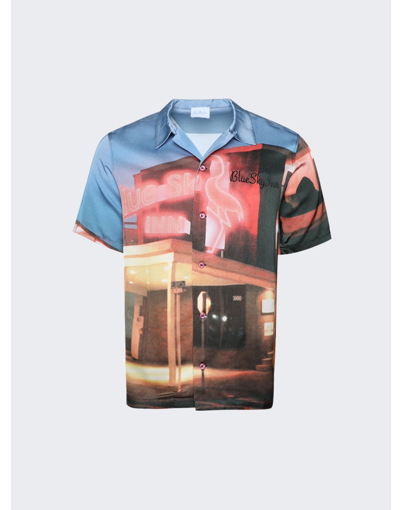Blue Sky Inn | Men | Flamingo Inn Shirt | Multicolor