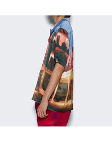 Blue Sky Inn | Men | Flamingo Inn Shirt | Multicolor