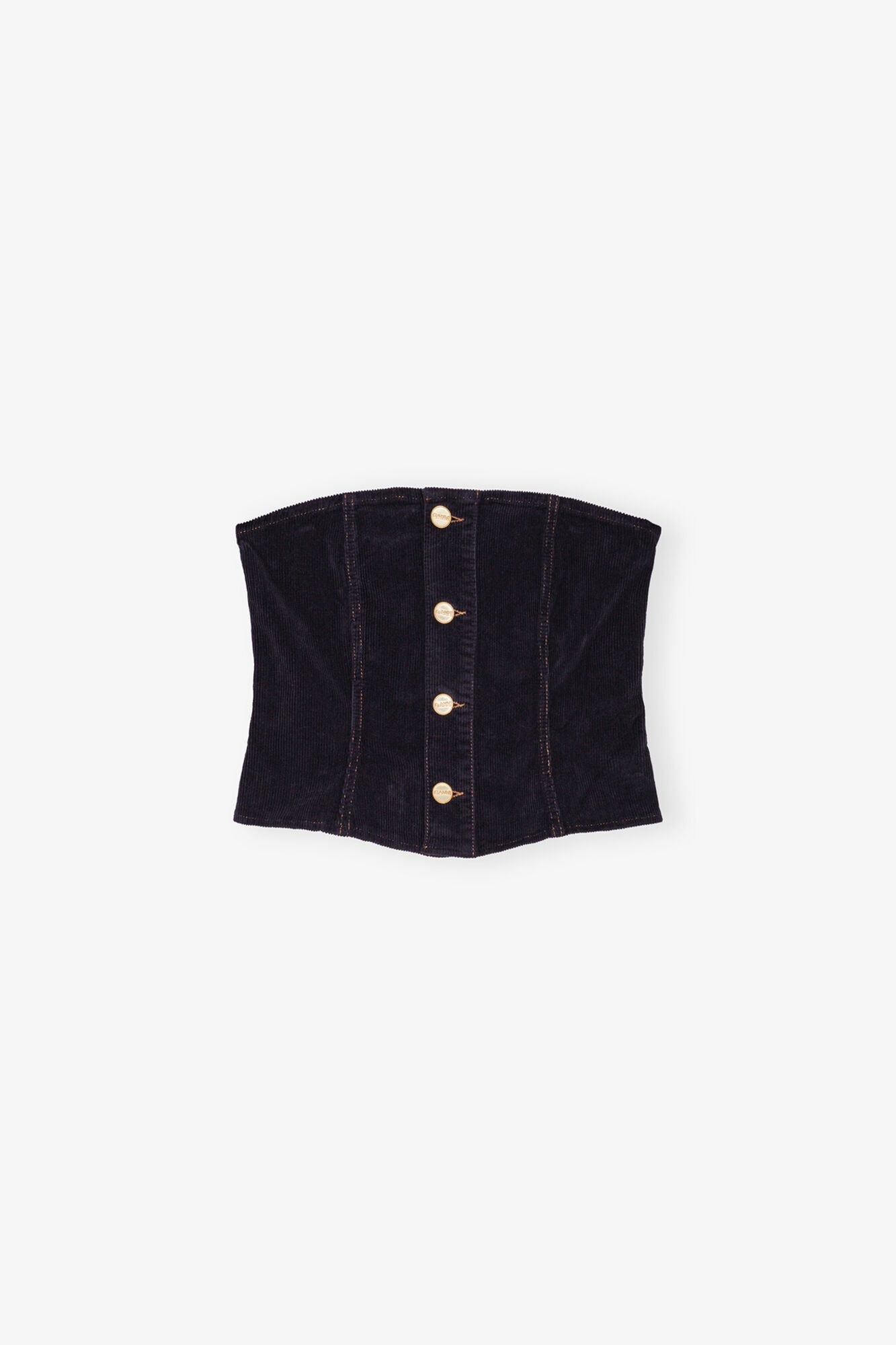 Blue Washed Corduroy Top | Sky Captain