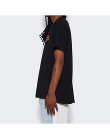 Bluemarble | Men | Flower Print T-shirt | Black