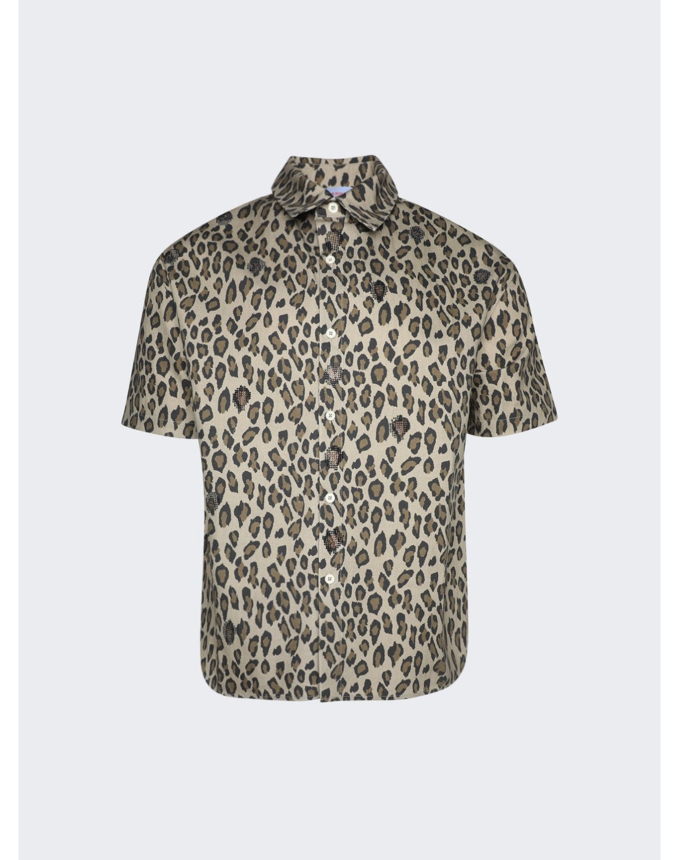 Bluemarble | Men | Shortsleeve Shirt | Leopard Print