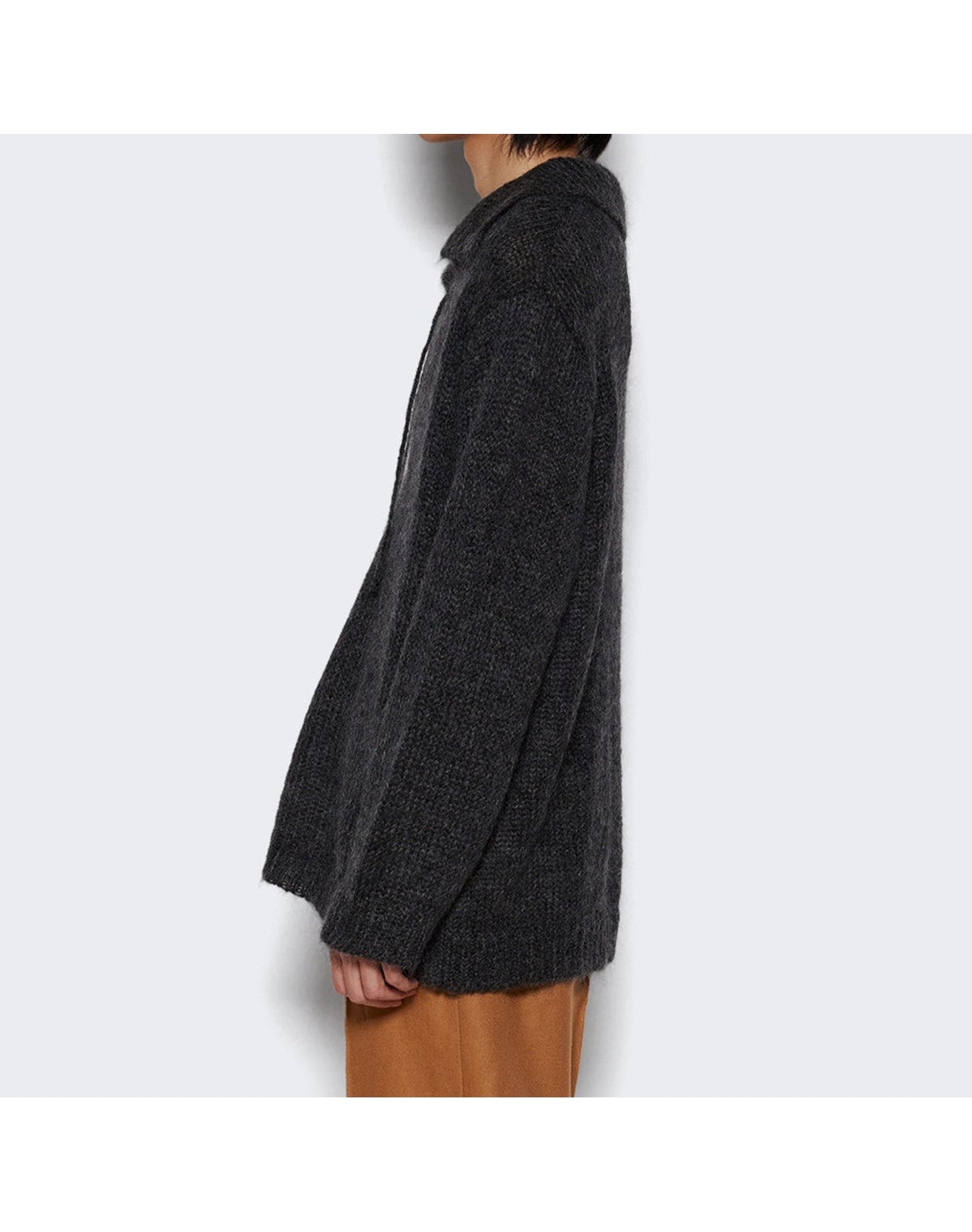 Bode | Men | Alpine Pullover Sweater | Grey