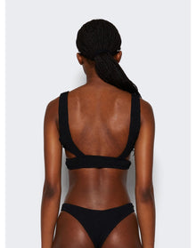 Bond-Eye | Women | Splice Nino Crop Bikini Top | Cobalt x Black