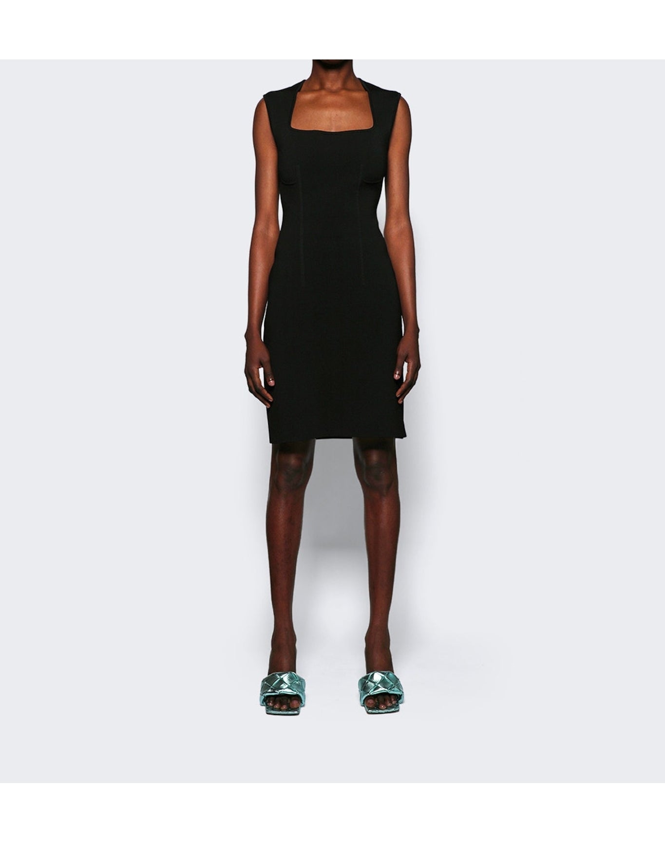 Bottega Veneta | Women | Compact Mini Dress | Black