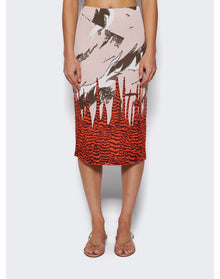 Bottega Veneta | Women | Jacquard Skirt | Cameo