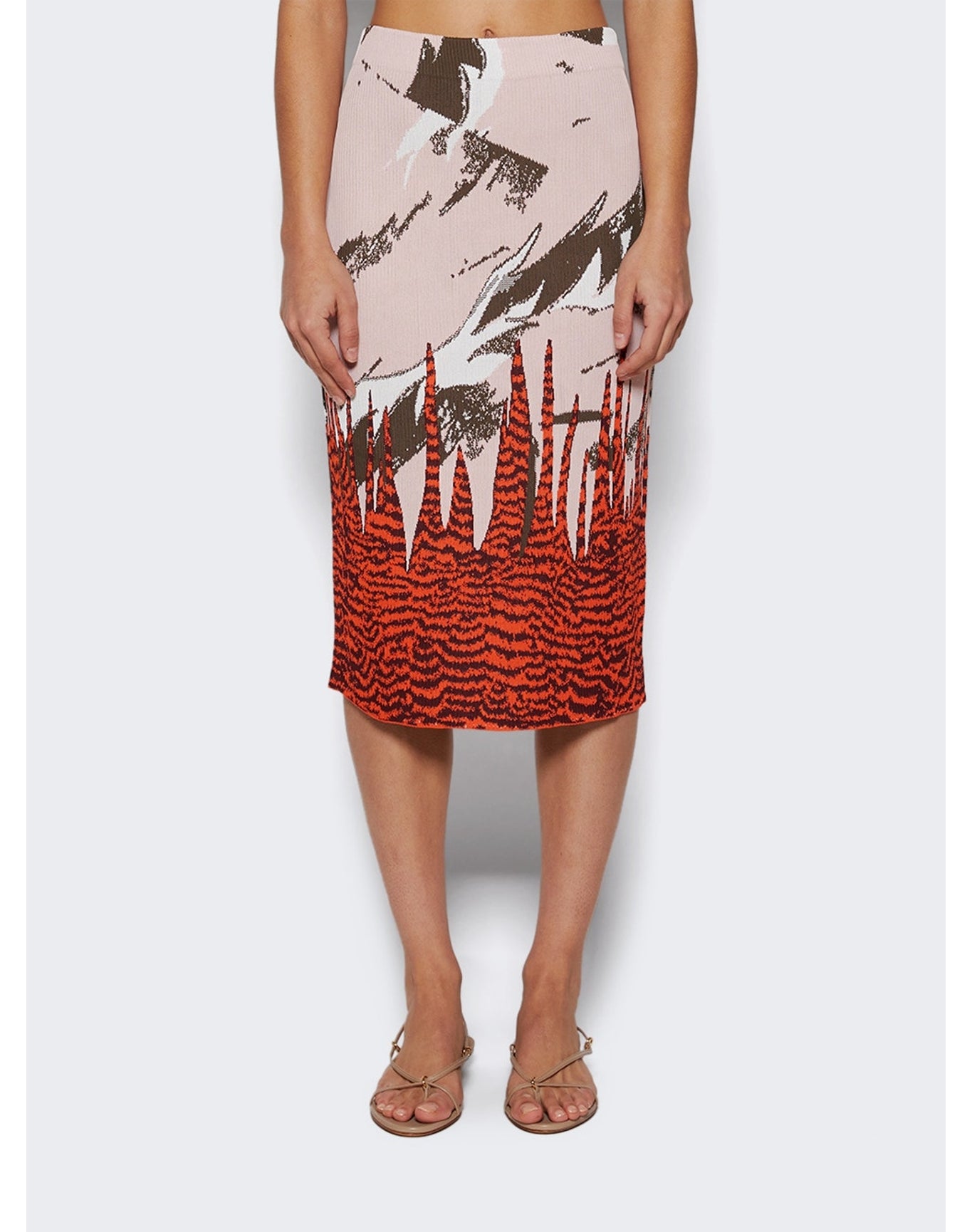Bottega Veneta | Women | Jacquard Skirt | Cameo