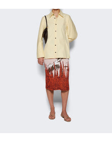 Bottega Veneta | Women | Jacquard Skirt | Cameo