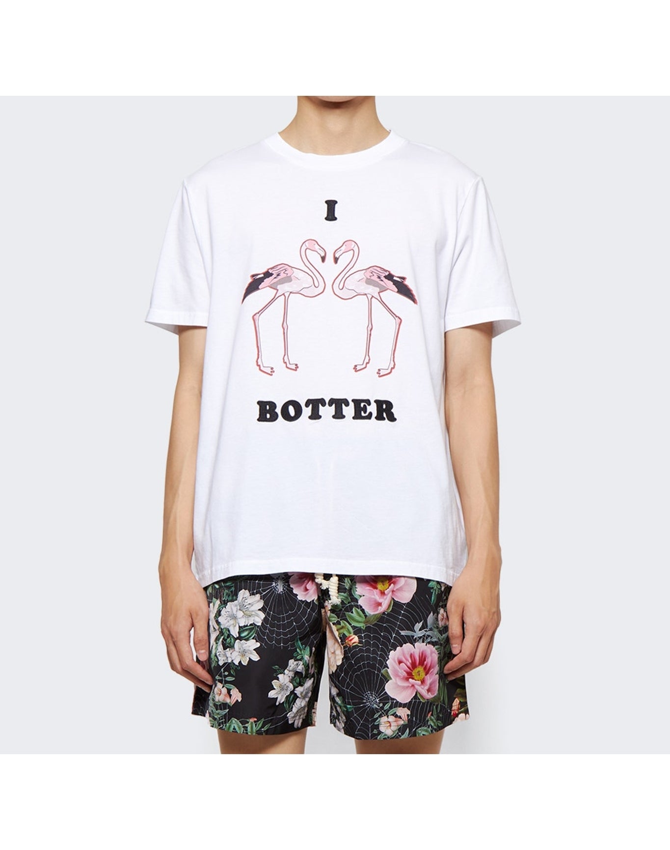 Botter | Men | Classic Flamingo Tee | White