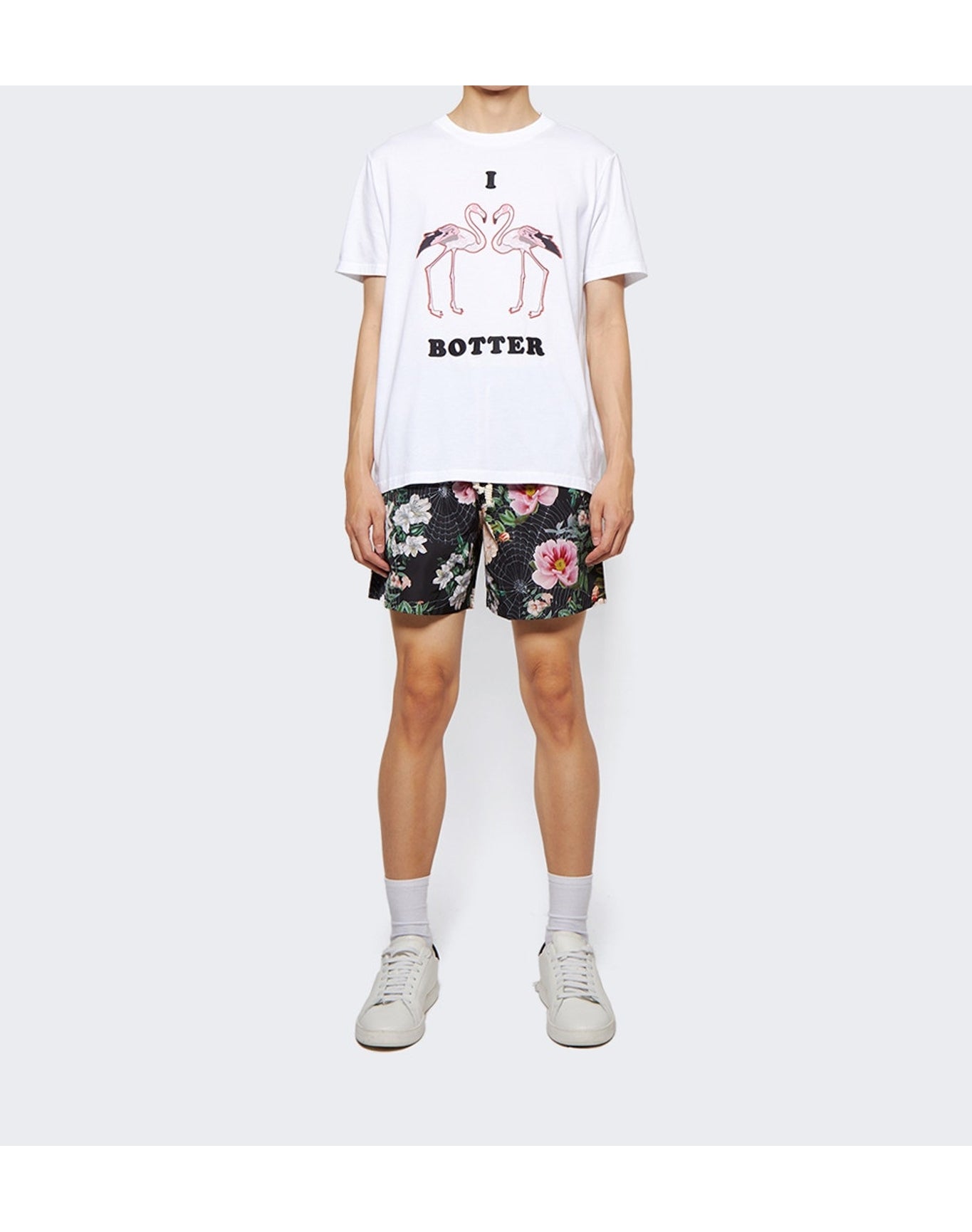 Botter | Men | Classic Flamingo Tee | White