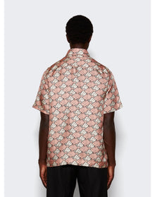 Botter | Men | Classic Short Sleeve Shirt | Pink Fish Silk