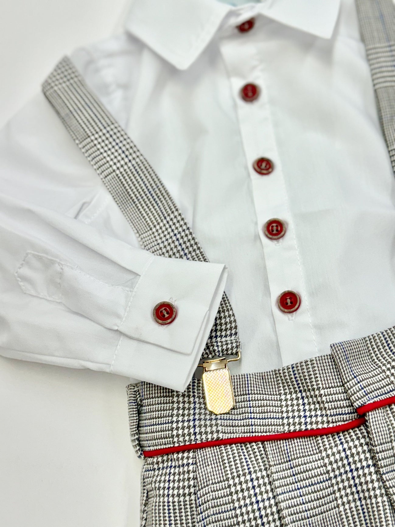 Boy | George Tartan Print Top and Pants Set