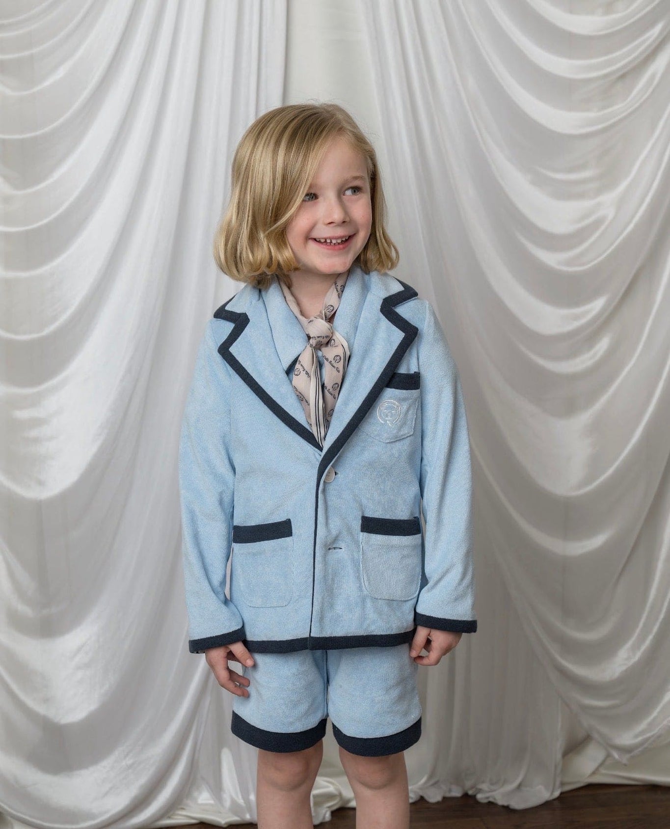 Boy | Terry Baby Blue Blazer