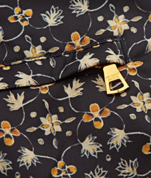 Bulldog Fiore Print Mid-Length Swim Shorts | Night Iris