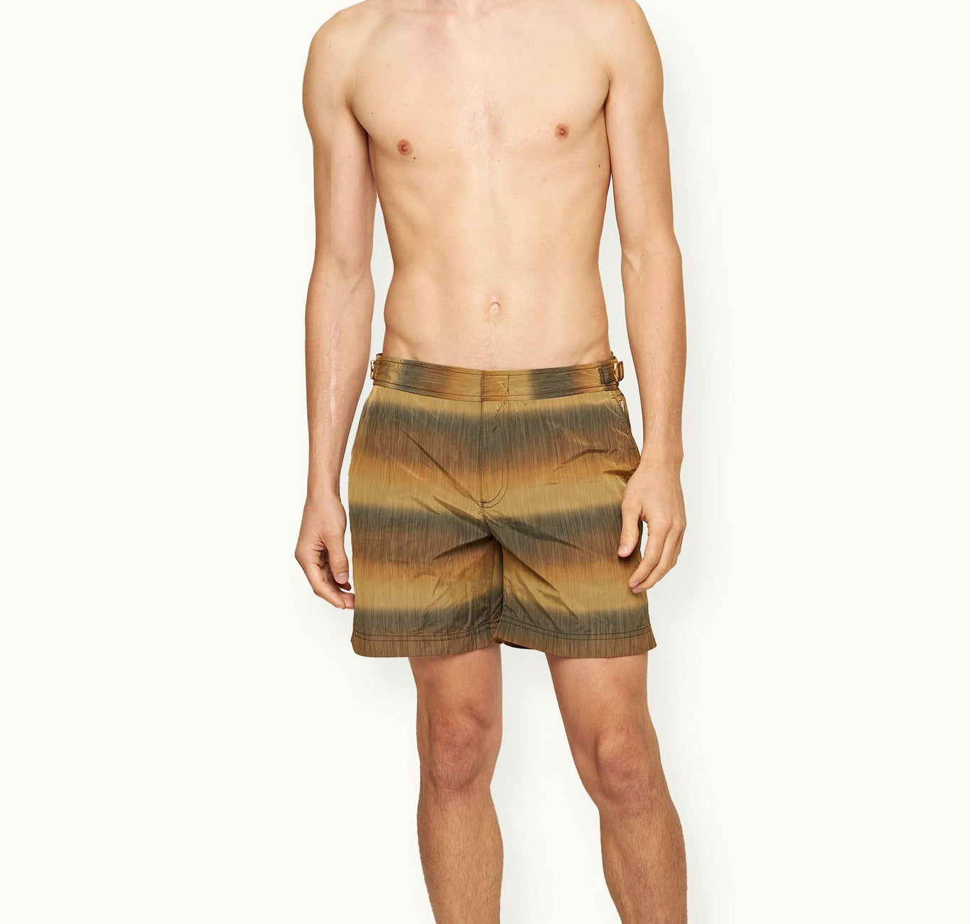 Bulldog Mid-Length Swim Shorts | Gold