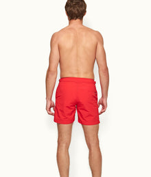 Bulldog Mid-Length Swim Shorts | Rescue Red