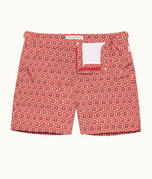 Bulldog Roseate Print Mid-Length Swim Shorts | Firestone