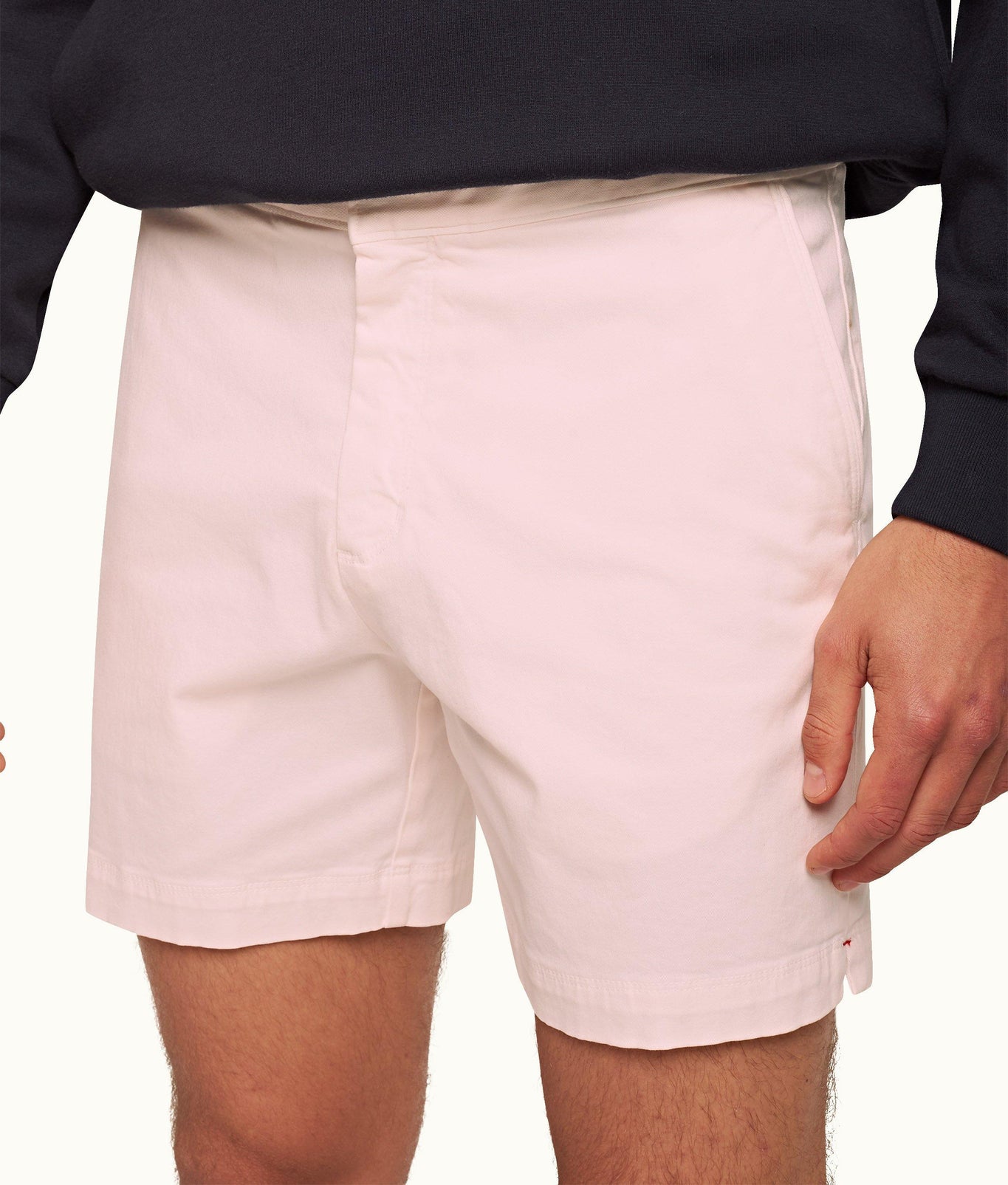 Bulldog Stretch-Cotton Mid-Length Stretch-Cotton Shorts | Rose