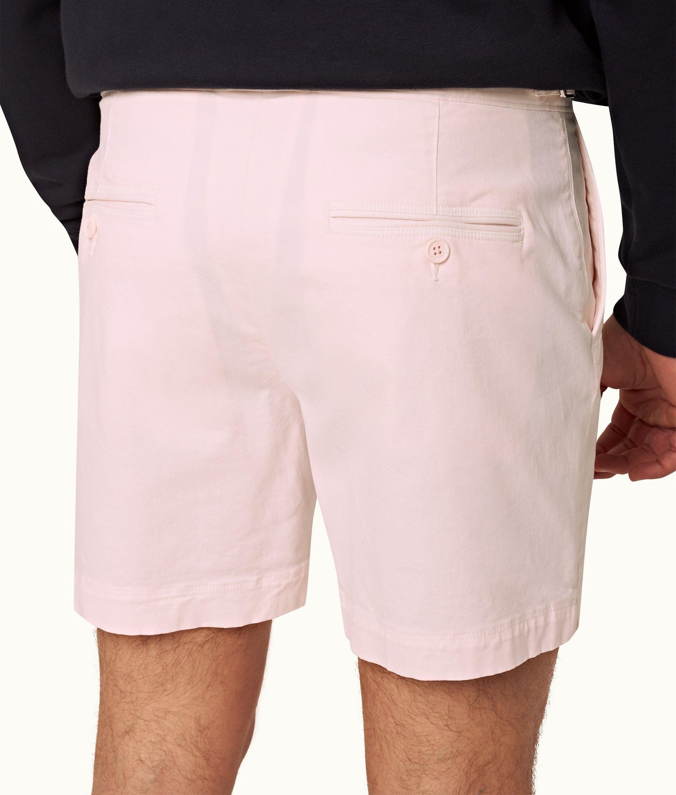 Bulldog Stretch-Cotton Mid-Length Stretch-Cotton Shorts | Rose