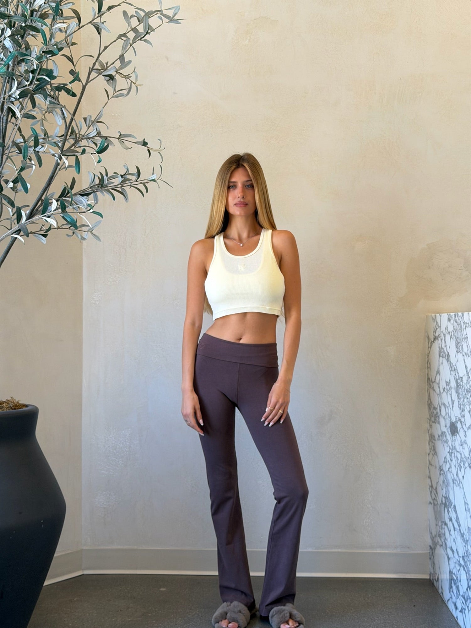 Women | Be Kind * Rolldown Bootleg Flare Pant | Cacau
