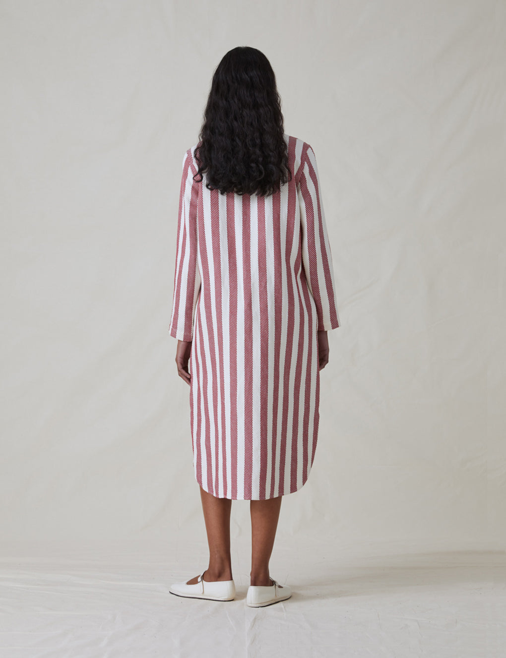 Womens | The Caftan | Crimson