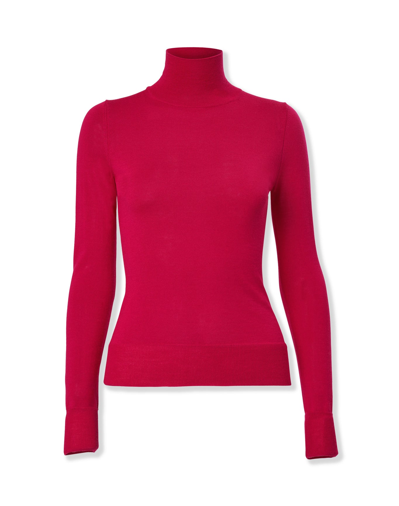 Long Sleeve Turtleneck Sweater | Claret