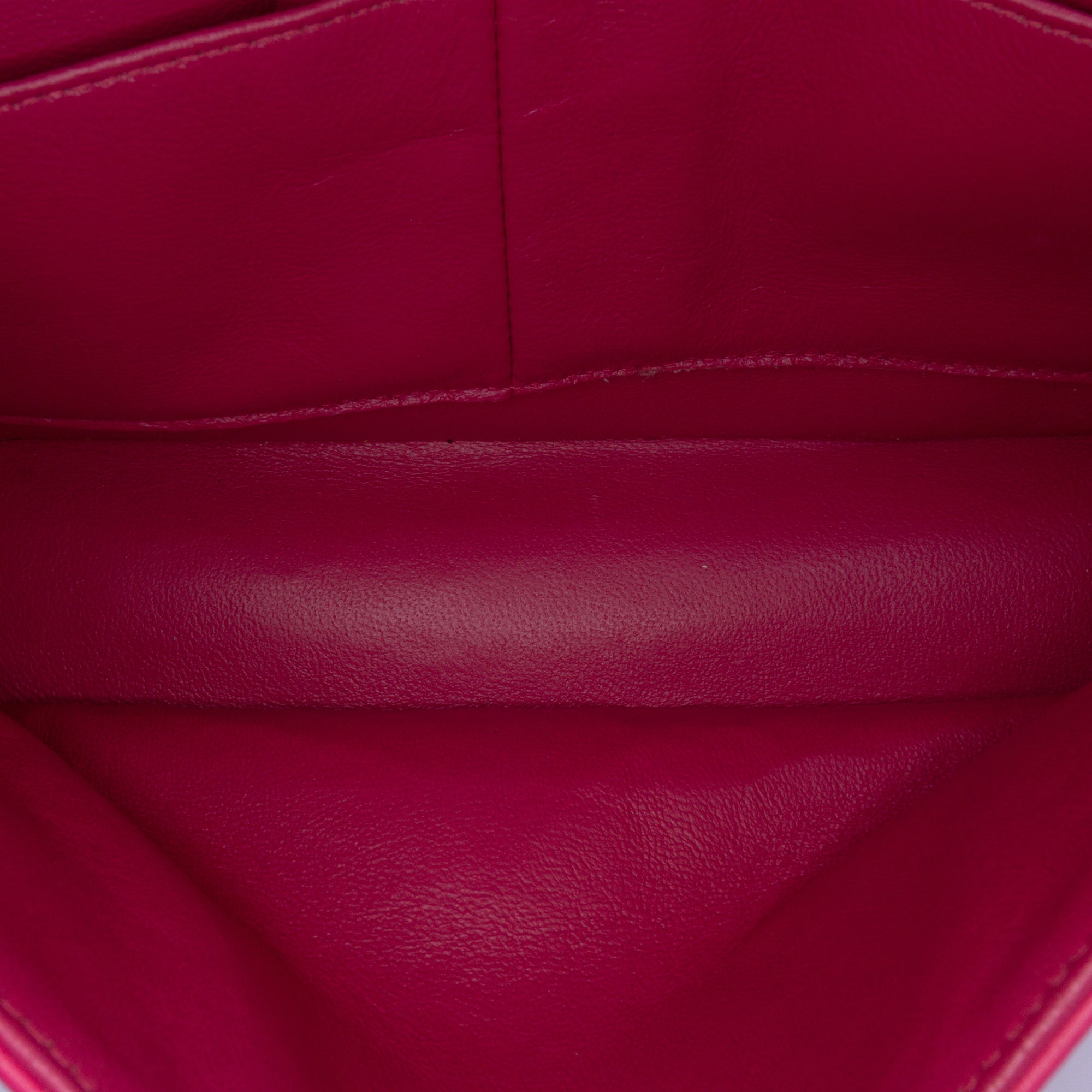 Chanel | Pre-Owned Medium Classic Patent Double Flap | Pink/Strawberry