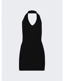 Éterne | Women | Halter Mini Dress | Black