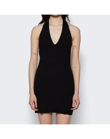 Éterne | Women | Halter Mini Dress | Black