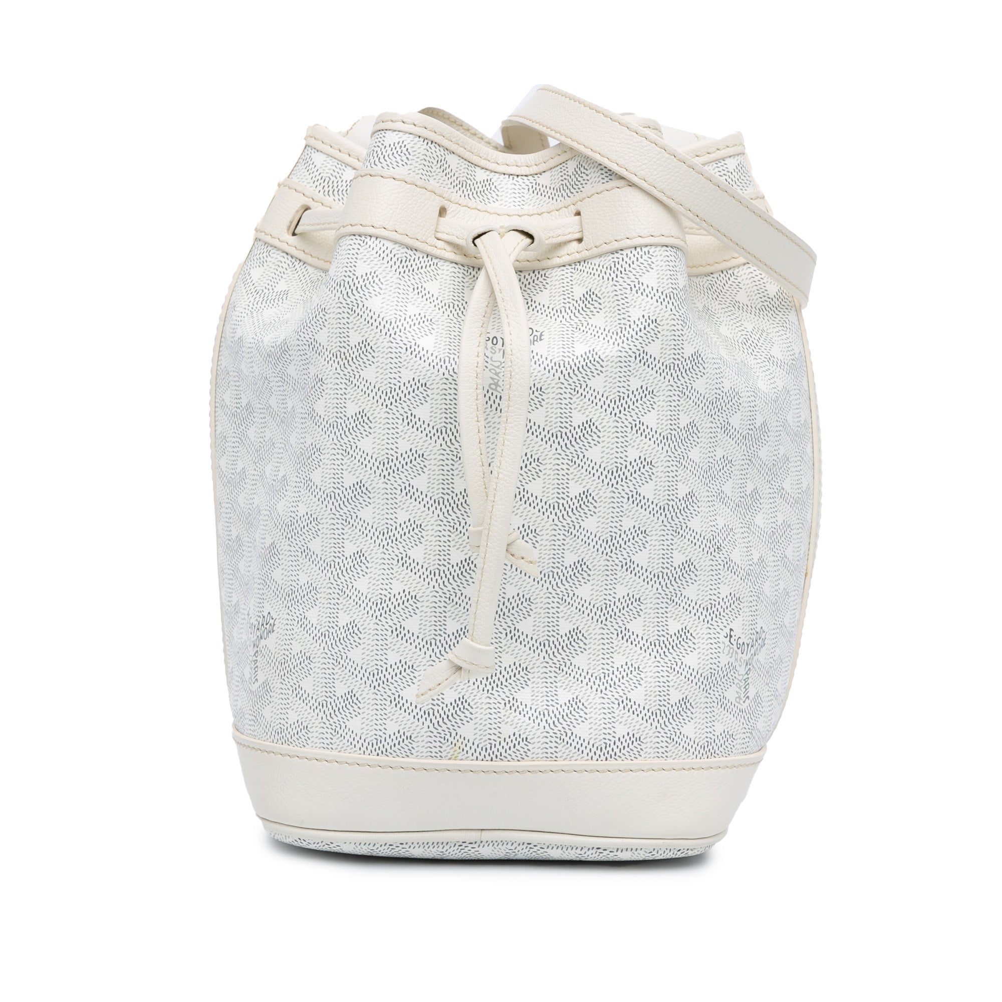 Goyard | Pre-Owned Goyardine Petit Flot - II | White