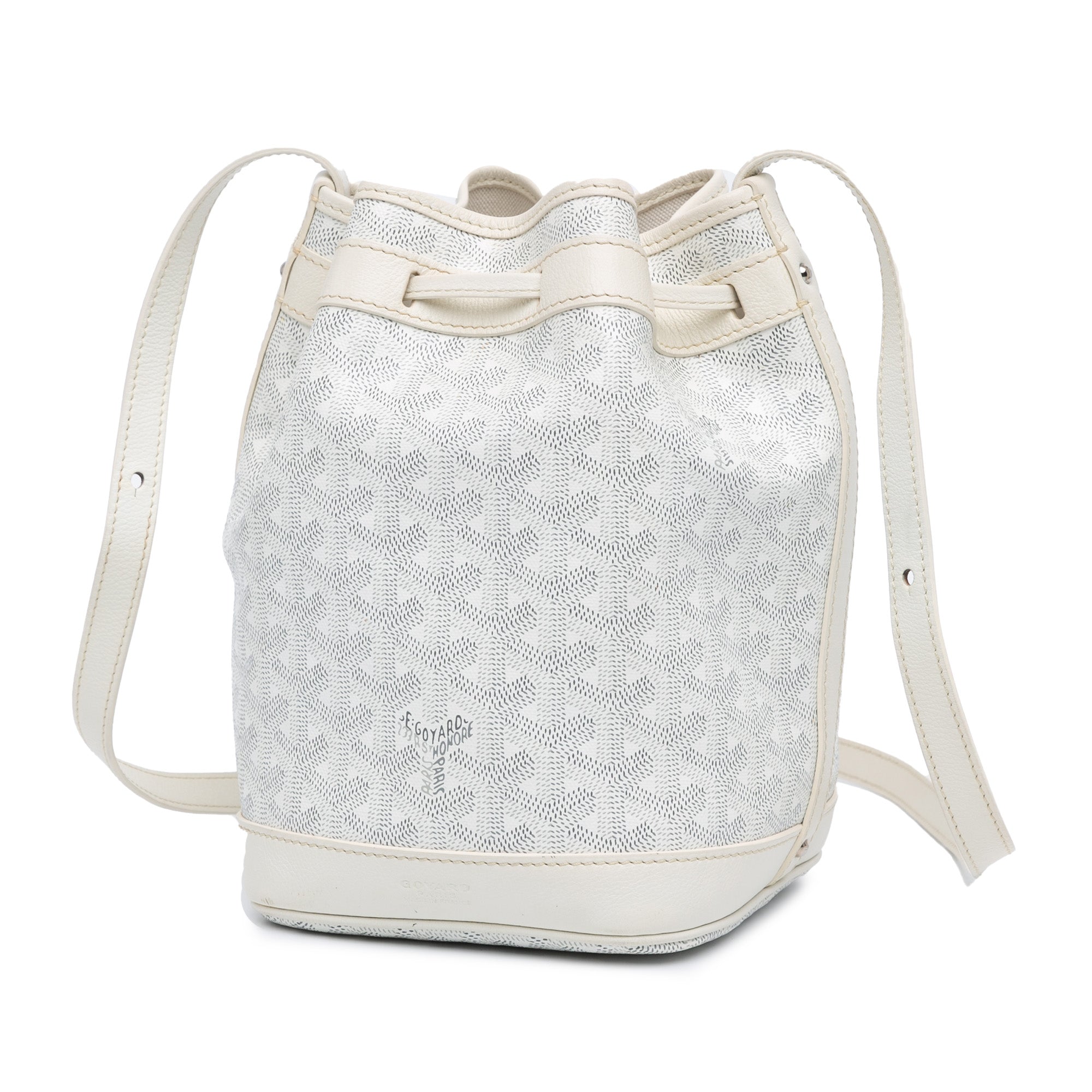 Goyard | Pre-Owned Goyardine Petit Flot - II | White