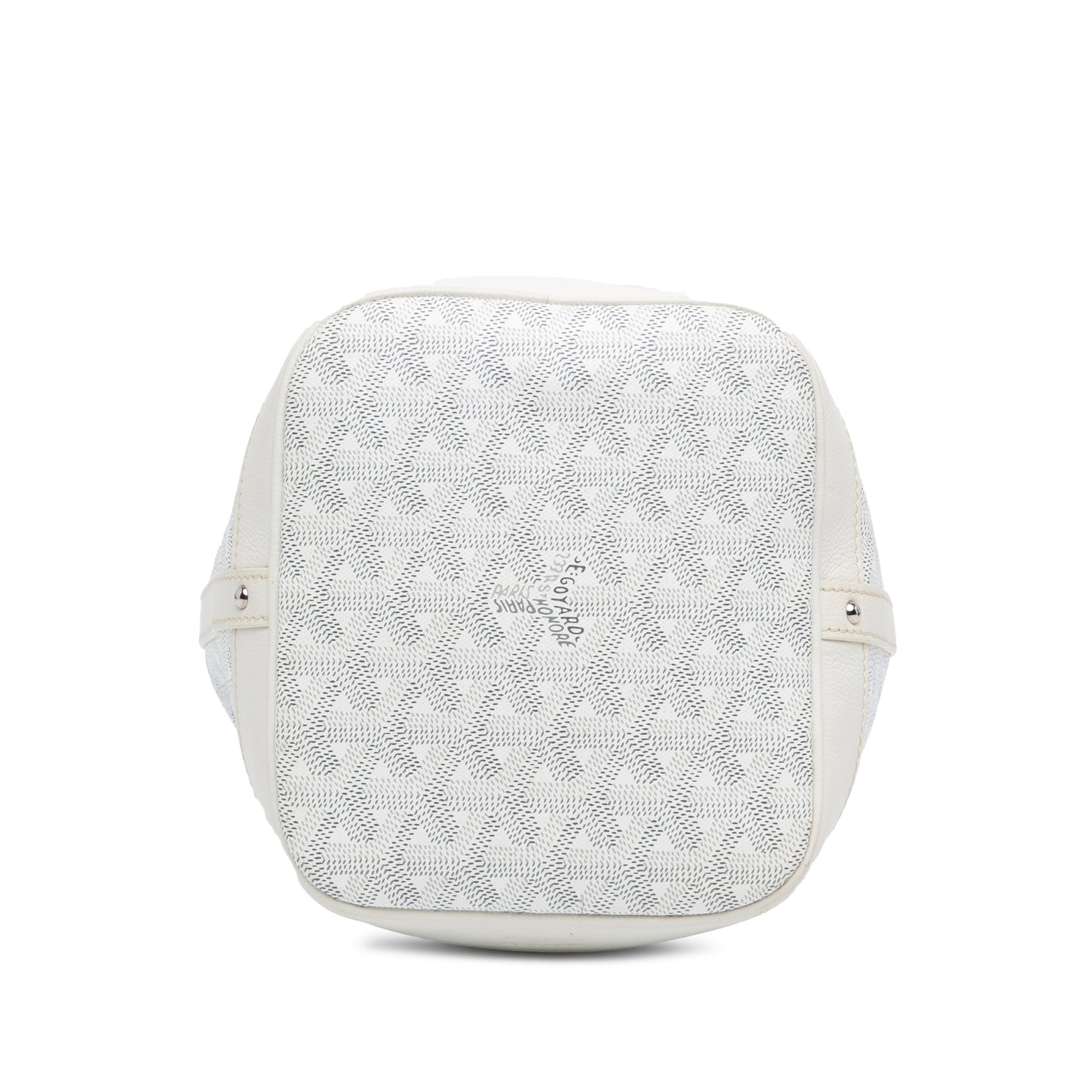 Goyard | Pre-Owned Goyardine Petit Flot - II | White