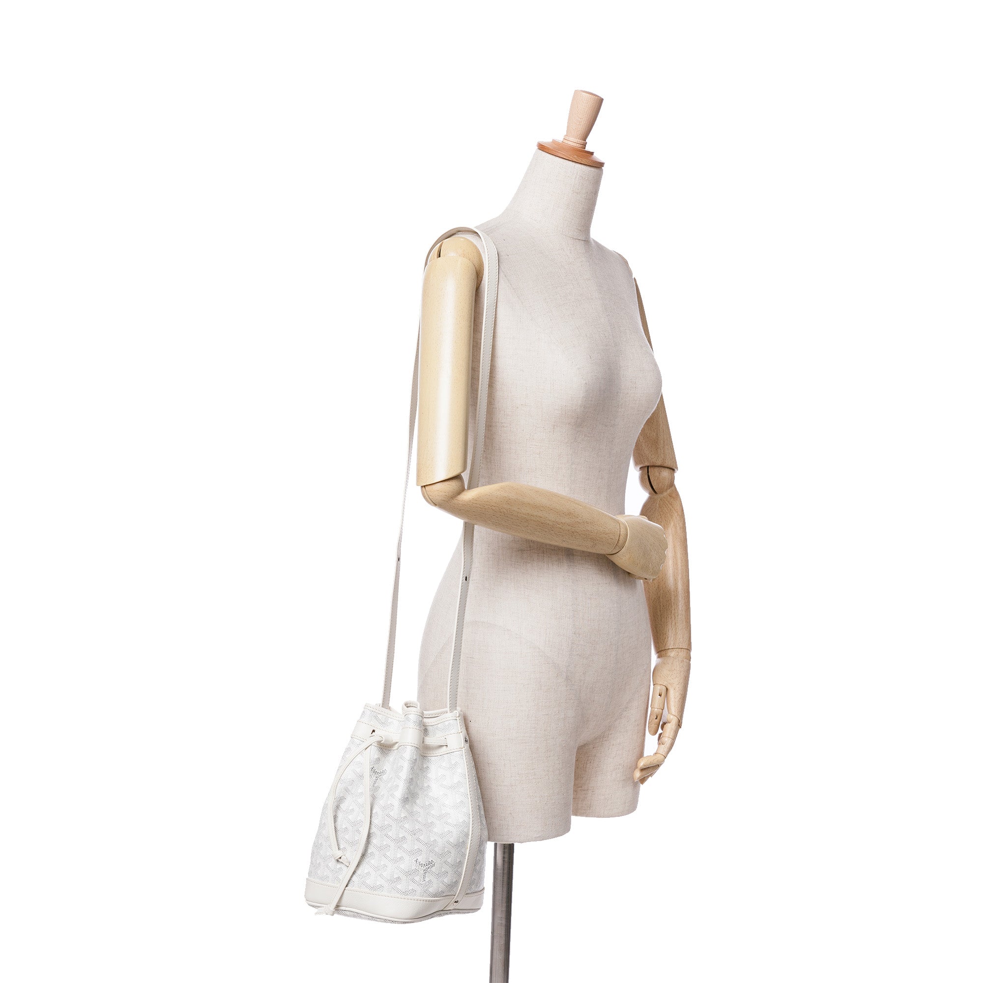 Goyard | Pre-Owned Goyardine Petit Flot - II | White