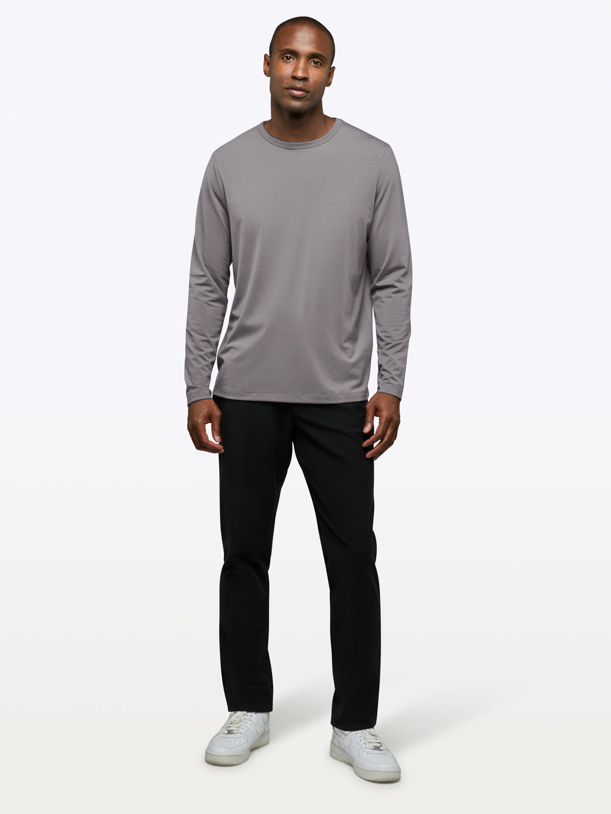 Mens | AO Forever Long Sleeve Tee | Classic-Fit PYCA Pro | Wolf