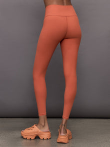 Carbon38 | High Rise Legging in Melt | Burnt Sienna