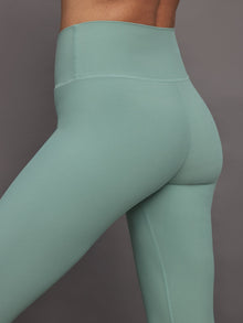 Carbon38 | High Rise Legging in Melt | Granite Green