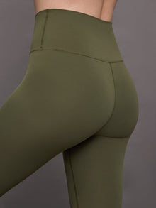 Carbon38 | Crochet Legging in Melt | Olive