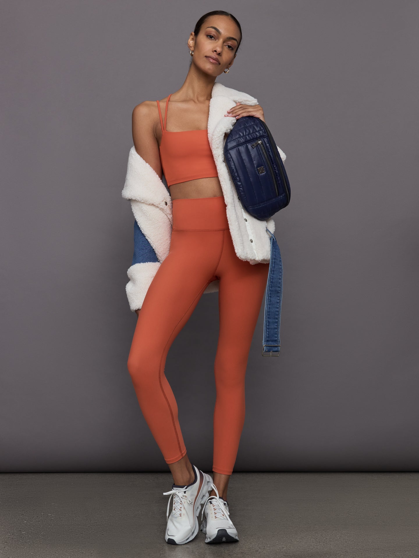 Carbon38 | Strappy Bra in Melt | Burnt Sienna