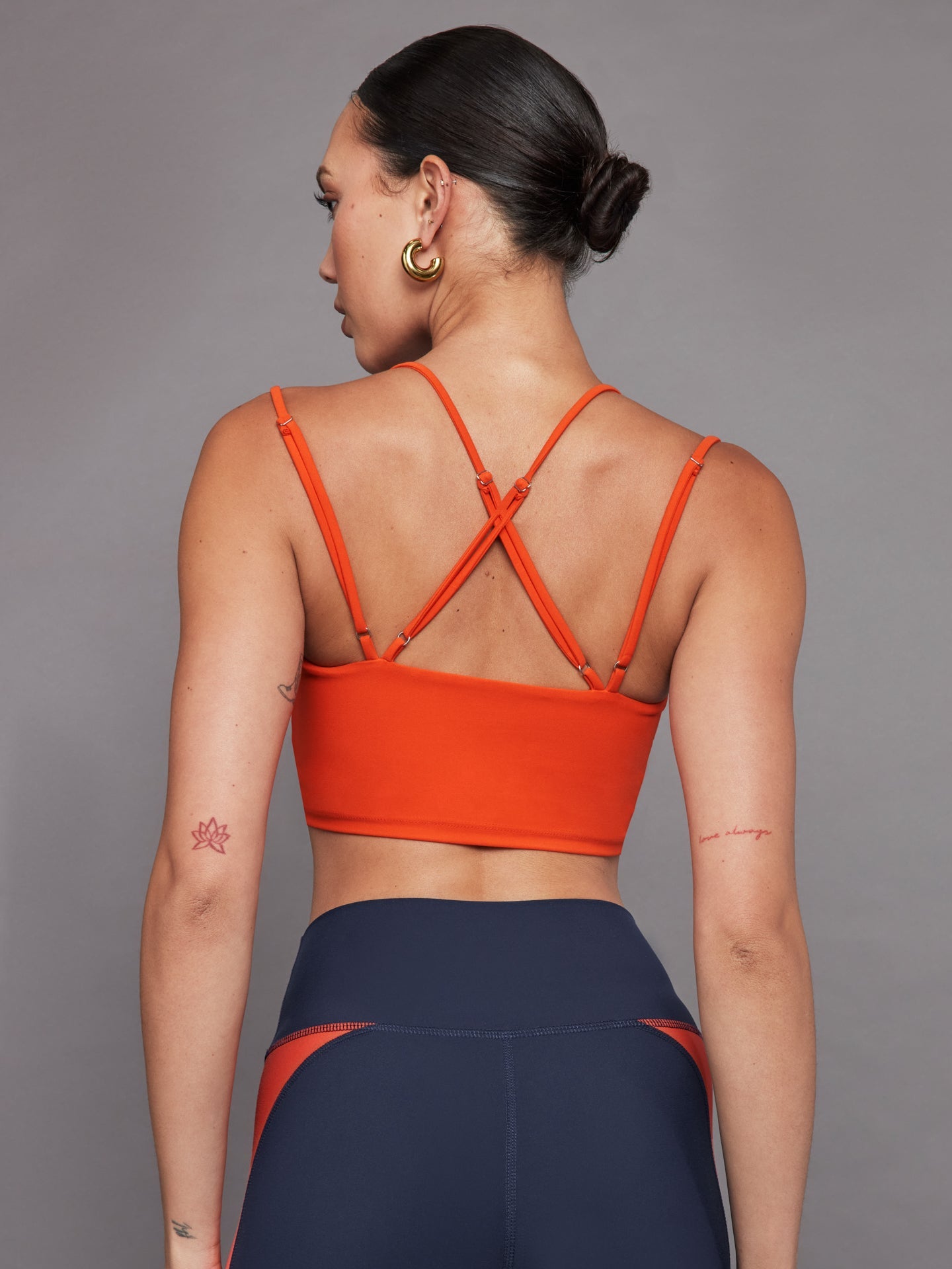 Carbon38 | Strappy Bra in Melt | Orange