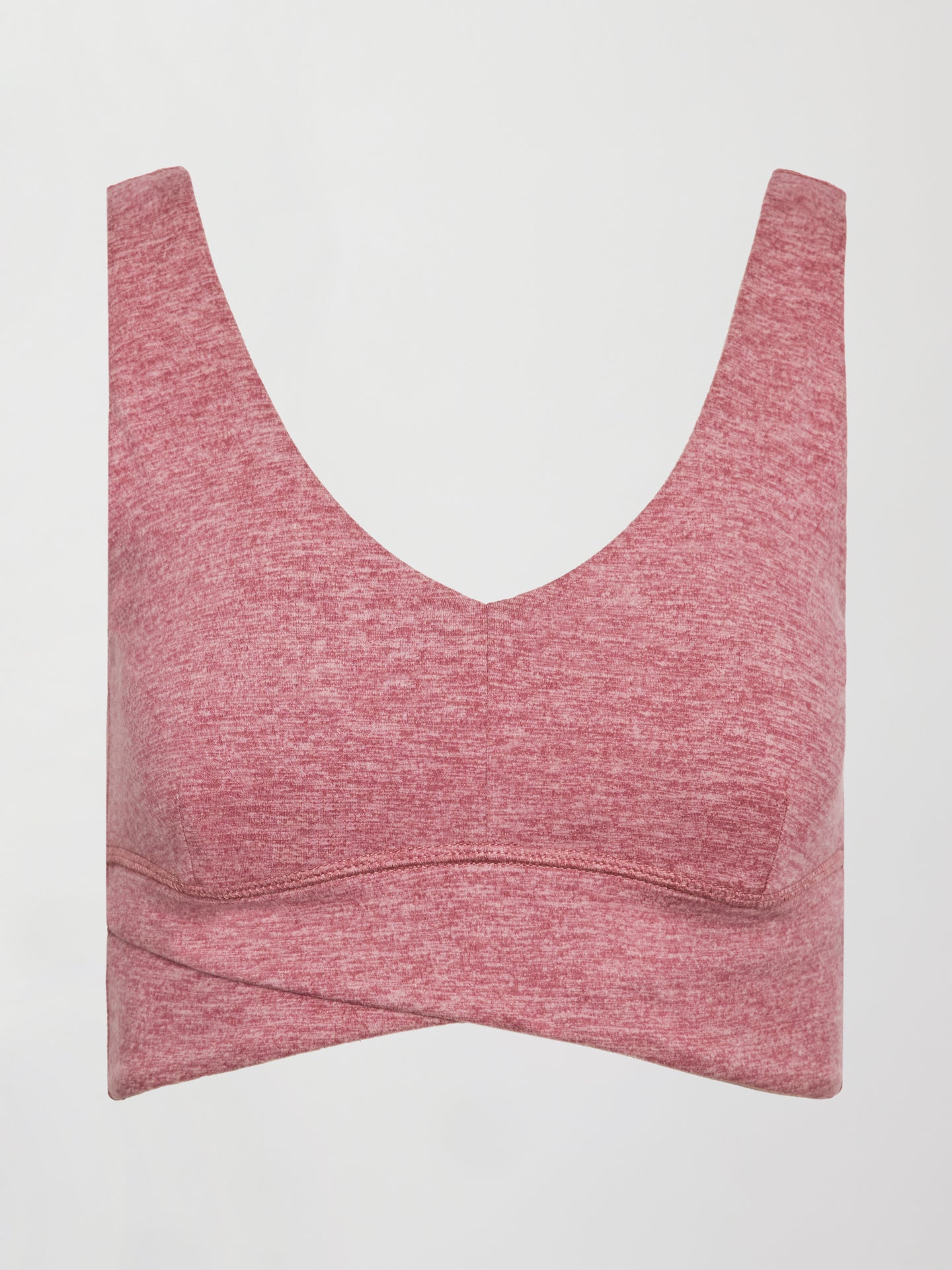 Carbon38 | Wrap Bra in Heather Melt | Hawthorn Rose Heather