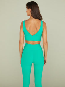 Carbon38 | Wrap Sports bra in Melt | Green